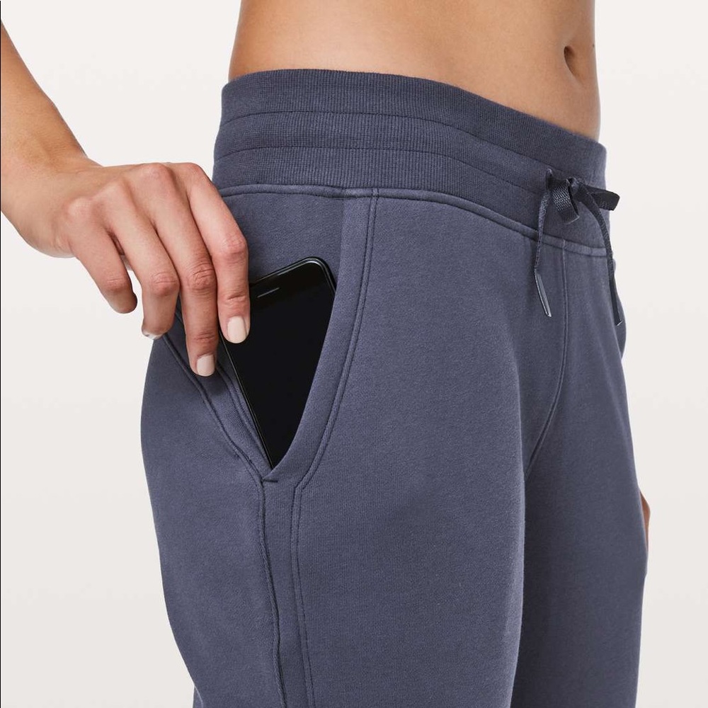 LULULEMON CADET BLUE WARN DOWN JOGGER